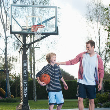 Backyard Basketball Court
