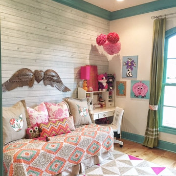 Girls Before and After Bedroom