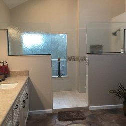 Warm & Inviting Bathroom Renovation - Wall Panels