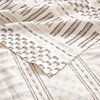 INK+IVY Rhea Boho Modern Cotton Jacquard Shower Curtain