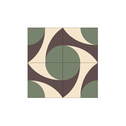 "Damisela" 8x8 Encaustic Cement Tiles - Wall And Floor Tile