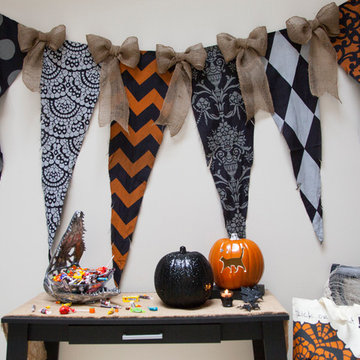 DIY Halloween Decorations & Crafts with Stencils