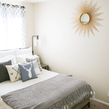 Contemporary Rustic Bedroom in Tustin, CA