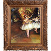 La Pastiche Two Dancers on Stage with Frame, 29.5 x 33.5