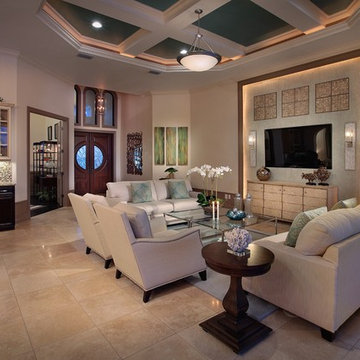 Light Contemporary Model Home
