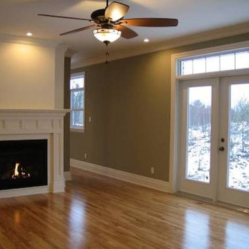 Mantles built by Principle Contracting Inc.