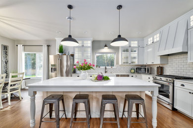Inspiration for a country kitchen remodel in Other