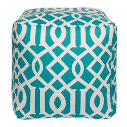 Surya Pouf Ottoman - Floor Pillows And Poufs