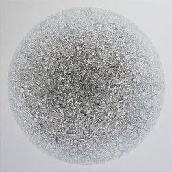Planet V by Alexis Duque in Structured Spaces at New York Art Gallery Elisa Cont - Artwork