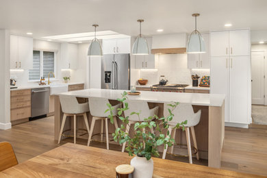 Kitchen - transitional kitchen idea in Seattle