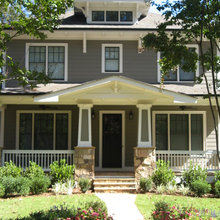 Landscape front entry way