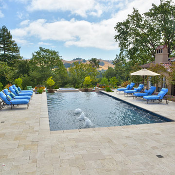 Lafayette Hillside Engineered Pool
