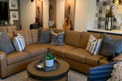 Home design - rustic home design idea in Orange County