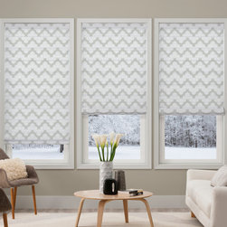 Waverly Roman Shades Airwaves Smoke - Roman Shades