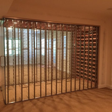 Glass Wine Cube-West Wine Wall