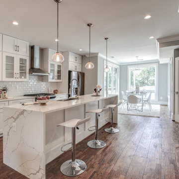 Kitchen Remolded With Marble Countertop, Sink,Cabinets in Fairfax