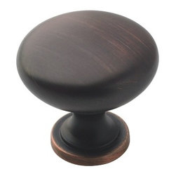 Amerock - Amerock BP53005-ORB Oil Rubbed Bronze Round Cabinet Knob - Cabinet And Drawer Knobs
