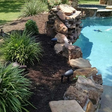 Back yard bullet Sonance speakers