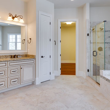 Owners' Bath w/Frameless Shower and Soaker Tub