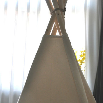 Kids Teepee Tent with 5 Poles,Play Tent,Kids Teepee