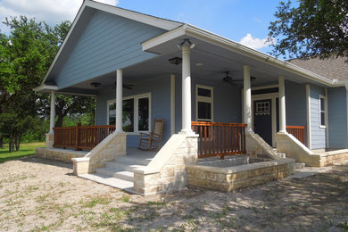 Inspiration for a timeless exterior home remodel in Dallas