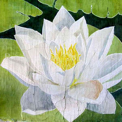 Roberta Ahrens Cracked Linen Botanical Paintings - Products