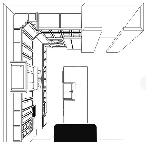 kitchen design and layout thoughts