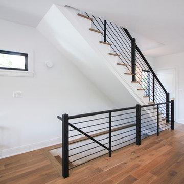 Project #58 | Contemporary Post-to-Post Staircase