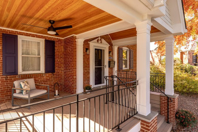 Inspiration for a timeless porch remodel in DC Metro