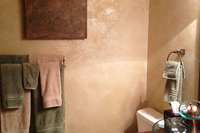 Inspiration for an eclectic bathroom remodel in Portland
