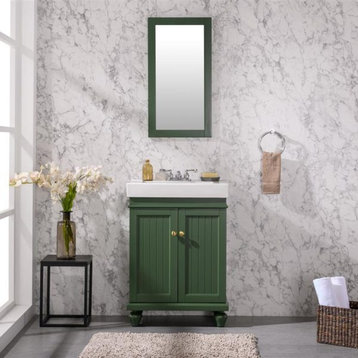 24" Vogue Green Sink Vanity