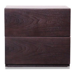 Cliona Nightstand Brown - Nightstands And Bedside Tables