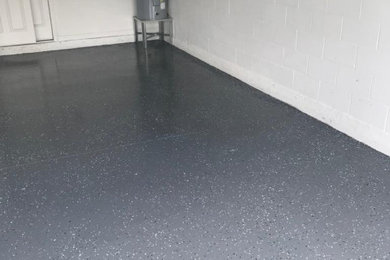 Epoxy garage floor
