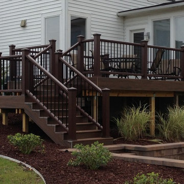 Deck Renovation and Basketball Court