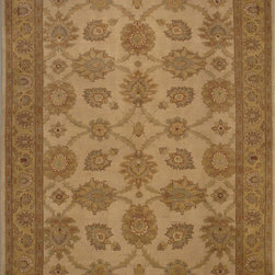 Persian Tabriz rug 5'7 X 7'3 - Area Rugs