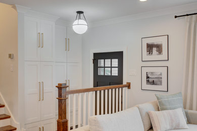 Inspiration for a modern home design remodel in Chicago
