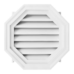 Octagon Louver Vents - Registers Grilles And Vents