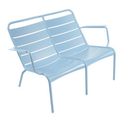 Fermob Luxembourg Low Duo - Outdoor Loveseats