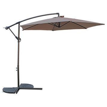 St. Kitts 10 Foot Cantilever Crank Umbrella