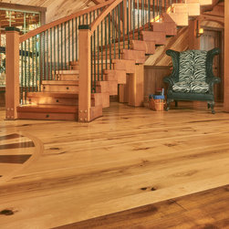 Central PA Luxury Timber Frame Home - Hardwood Flooring