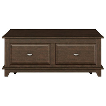 Lexicon Minot Wood Lift Top Coffee Table in Cherry