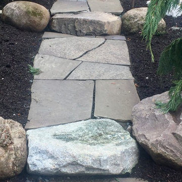 Waterfall and Koi Pond