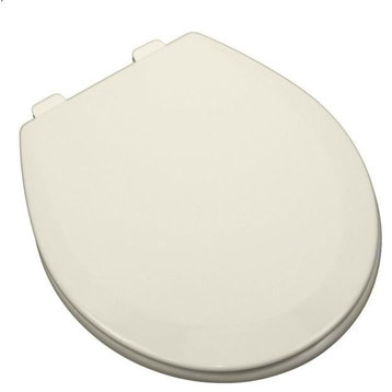 PROFLO PFTSWEC1000 Round Closed Front Toilet Seat and Lid - Biscuit