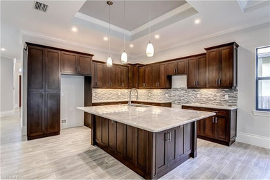 Kitchen - traditional kitchen idea in Miami