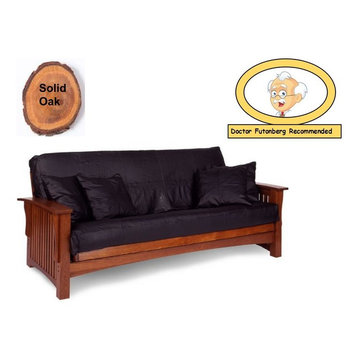 Solid Oak Wood Futon Frames by Gold Bond