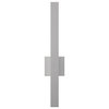 Inside-Out Sword LED Sconce, Textured Gray