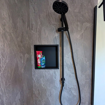 Shower seat and grab bar - Mr & Mrs Prosser