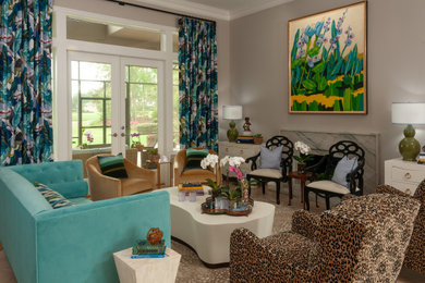 Example of a living room design in Jacksonville