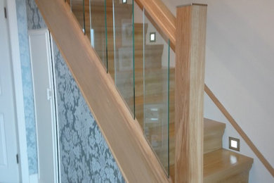 Staircase Renovation with Glass Cobh