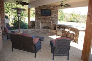 Inspiration for a craftsman home design remodel in Other